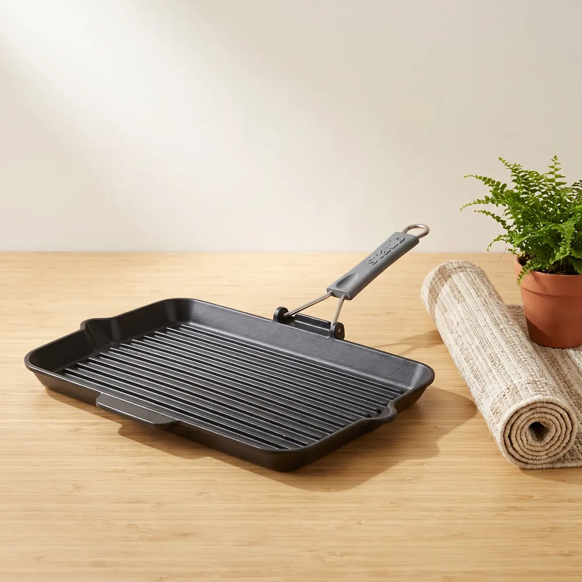 Beschichtete Pfannen Staub Grillpfanne rechteckig