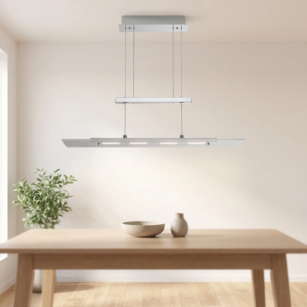 monzana® LED Pendelleuchte Sammvaer Warmweiß