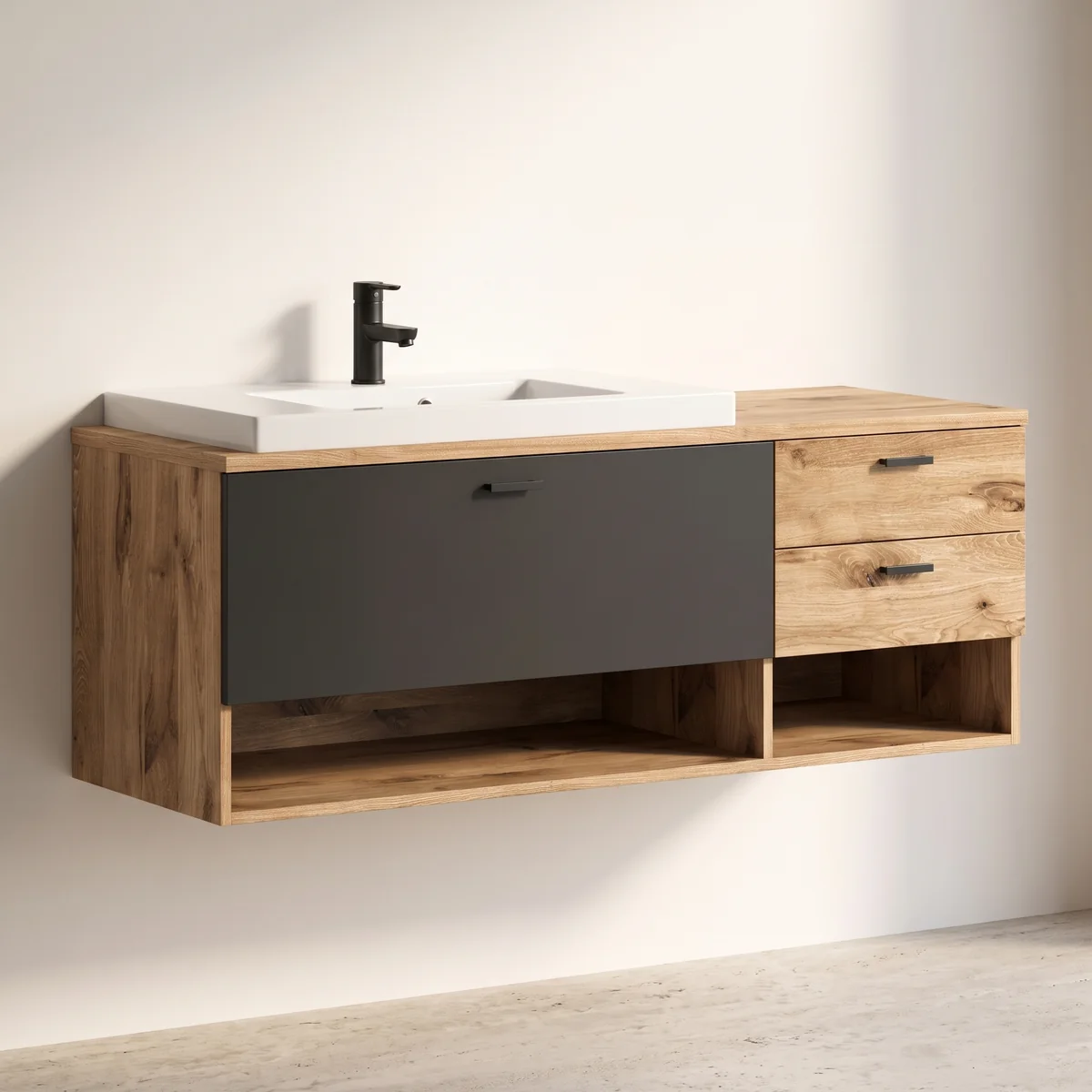 xonox.home Waschbeckenunterschrank GRADO