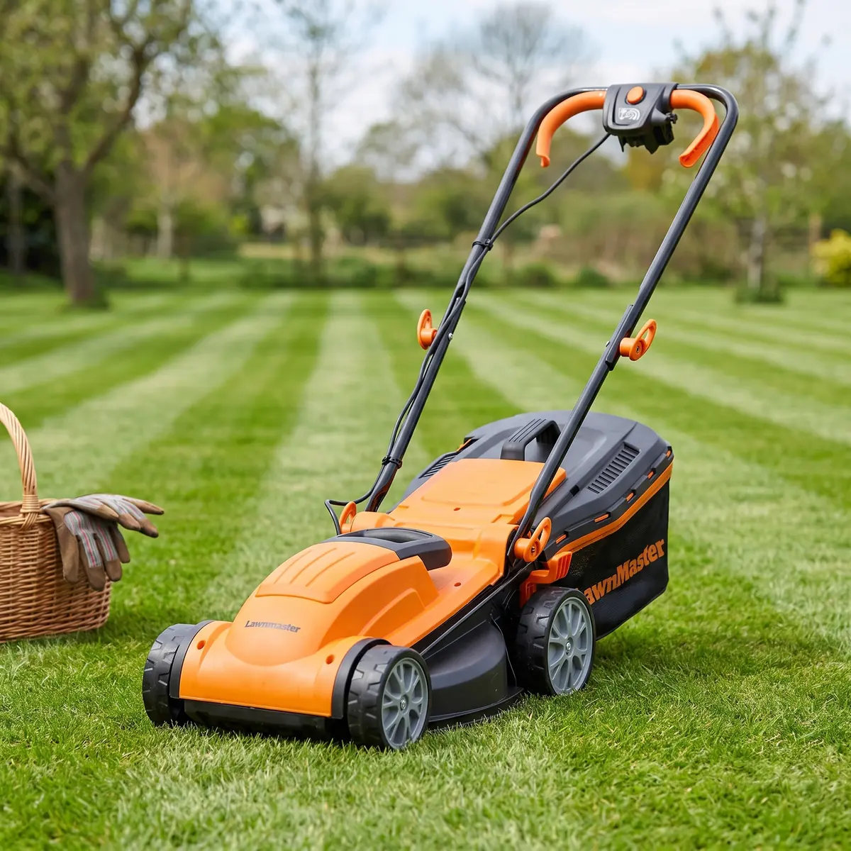 Lawnmaster MEB1434M Elektro-Rasenmäher 1400 W