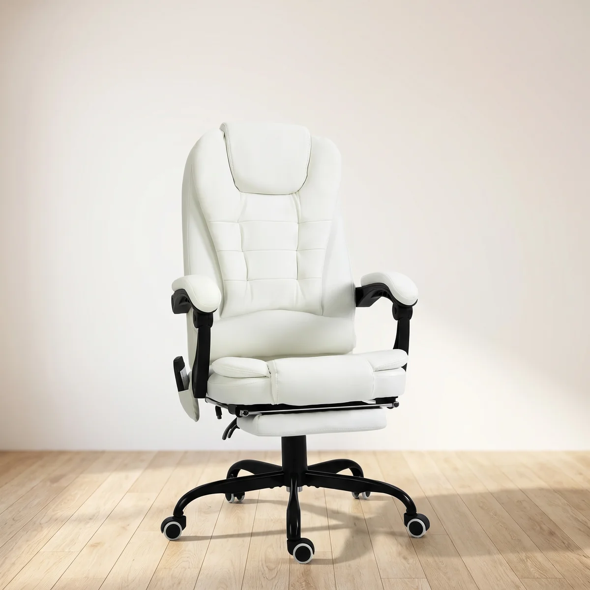 Vinsetto Massagesessel Chefsessel mit 7 Massagepunkte höhenverstellbarer