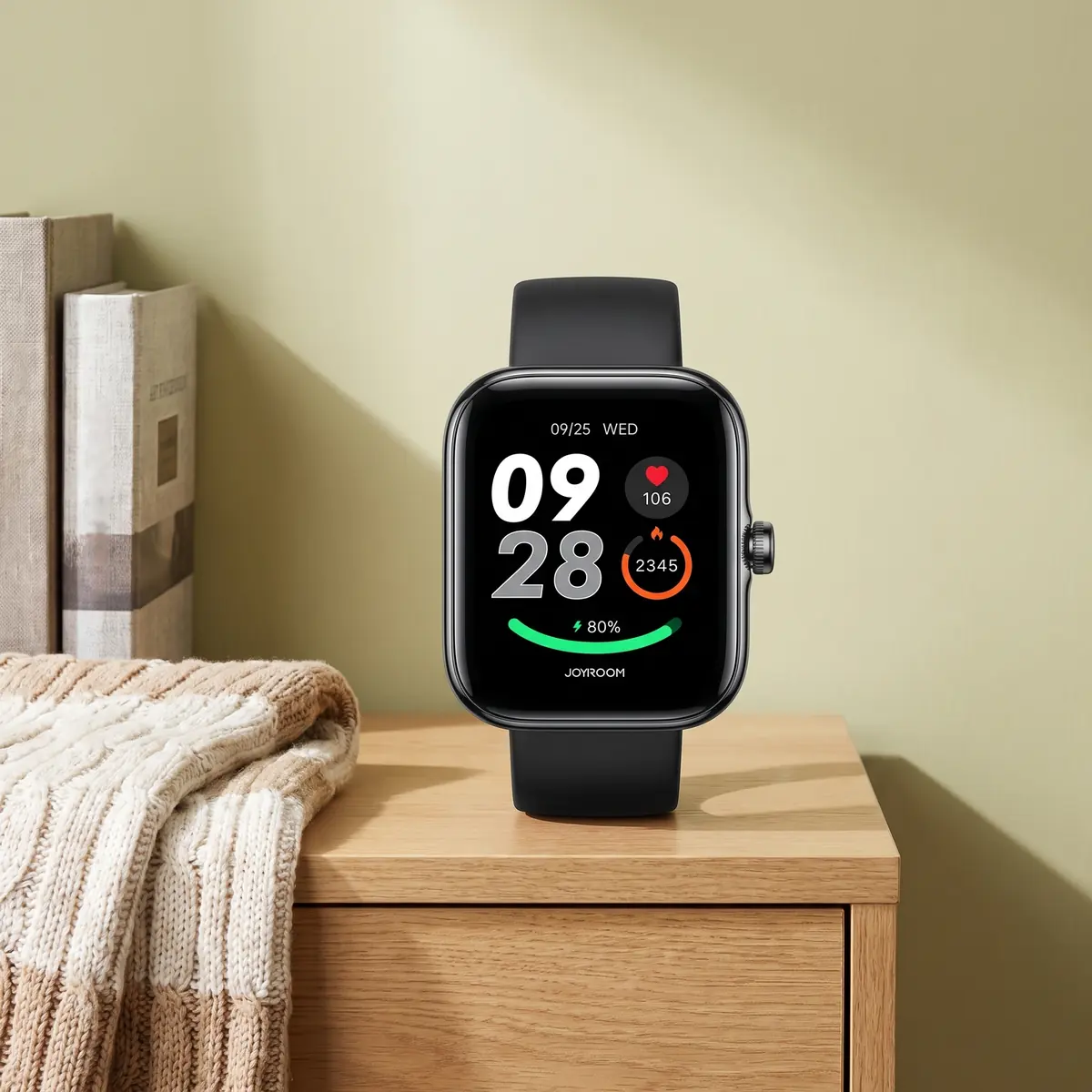 Joyroom Fit-Life JR-FT5 Plus: Smartwatch in Schwarz