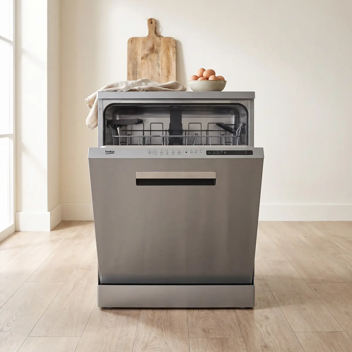 Beko Geschirrspüler BDDN25530X Edelstahl