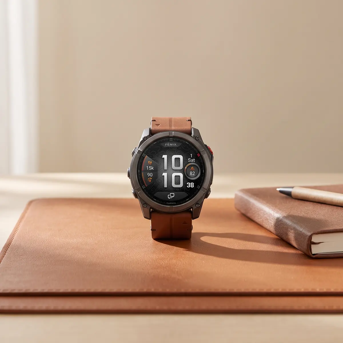 GARMIN Smartwatch Fenix 8 Pro Amoled Saphir GPS 51 mm Graphit/Titan Titan