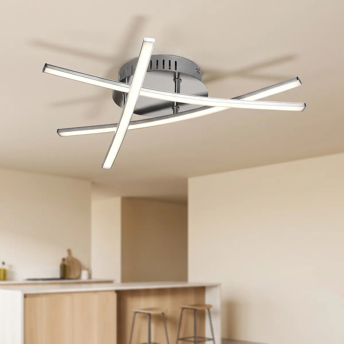 monzana® LED Deckenleuchte Trekant 3-flammig