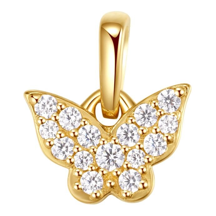 Hey Happiness Evolve Halskette mit Anhänger 14K Gold
