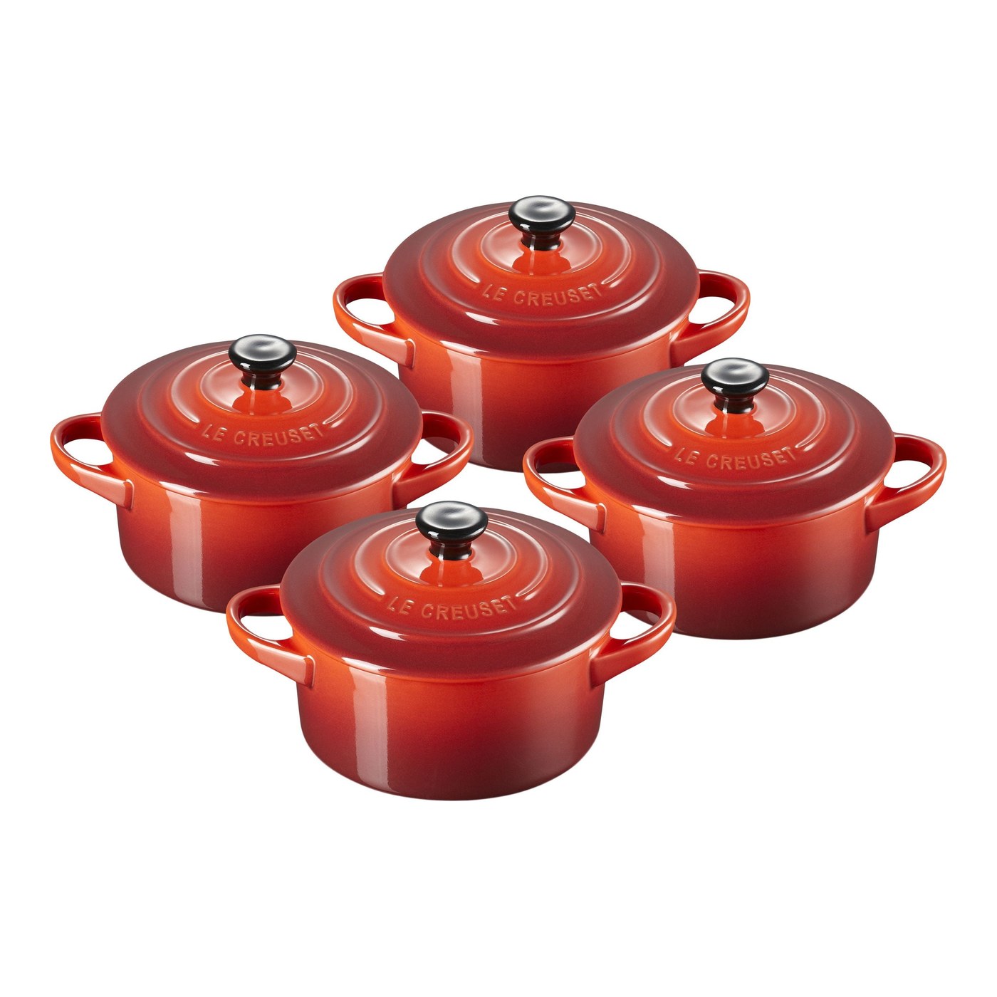 Steingut Backformen Mini Cocotte Geschirr zum Backen und Servieren 250 ml