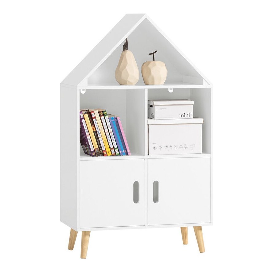 SoBuy Schloss-Bücherregal für Kinder