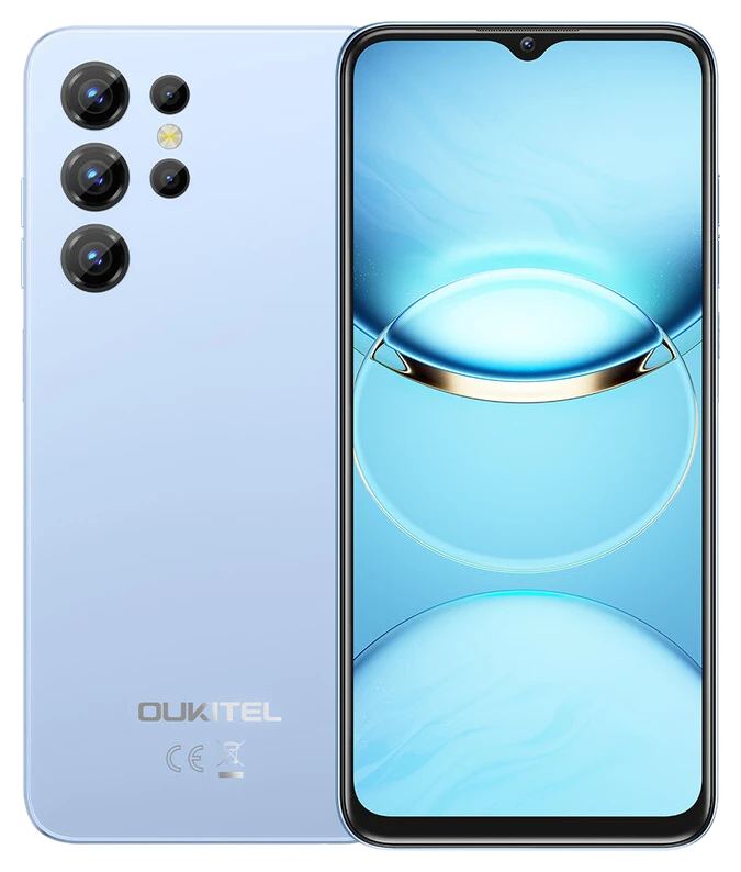 OUKITEL Smartphone Android 15 Smartphone in Blau