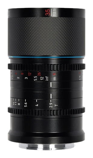 SIRUI Saturn 35/50/75mm T2.9 1.6x anamorphotes Carbon-Vollformat-Objektiv