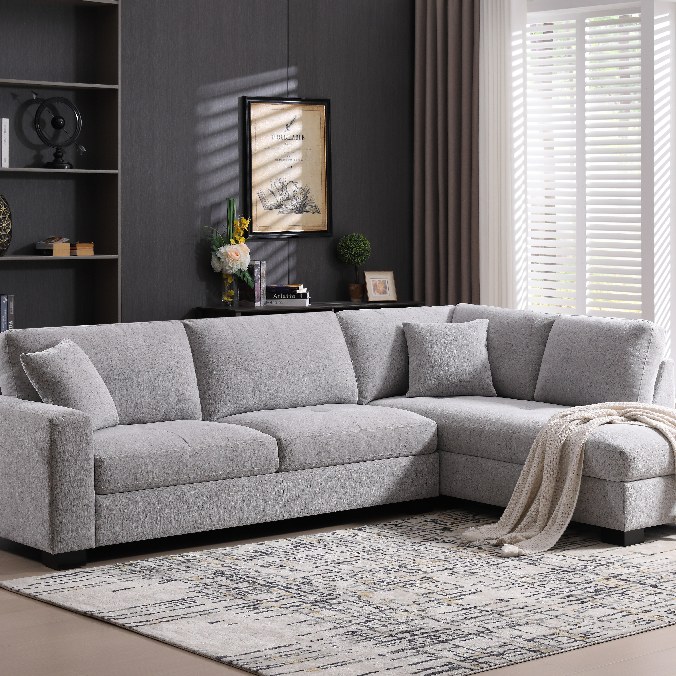 Happy Home Ecksofa – ca. 308 x 207 x 91 cm