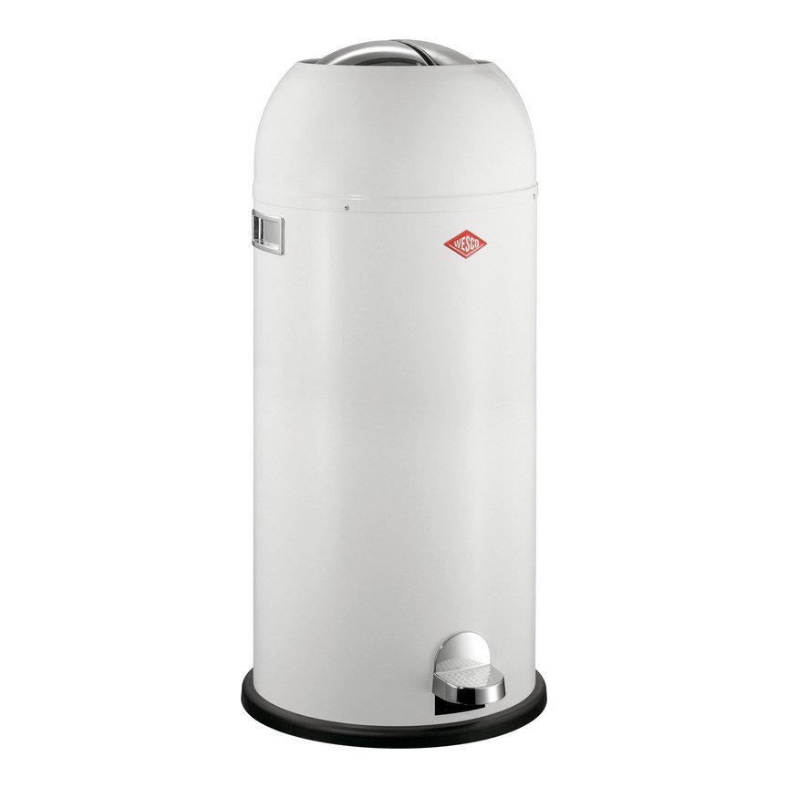 Pedal-Mülleimer KickMaster Maxi Mülleimer 40 l weiß