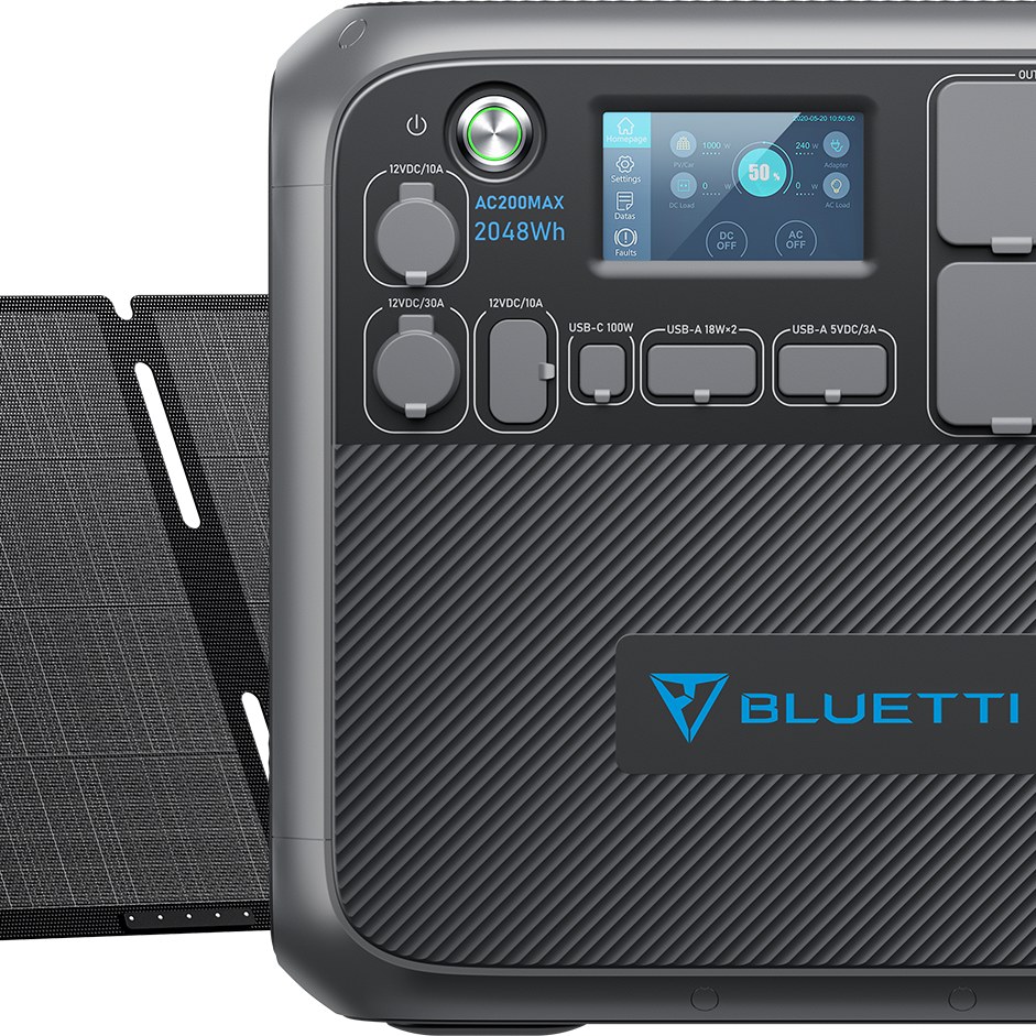 DE-BLUETTIPOWER BLUETTI AC200MAX + MP200 Stromgenerator