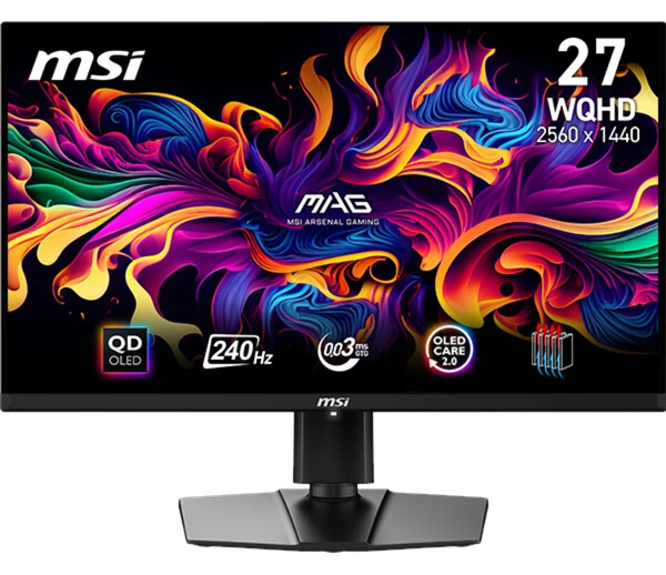 MSI MAG 271QPX QD-OLED E2 Gaming-Monitor 26,5 Zoll WQHD
