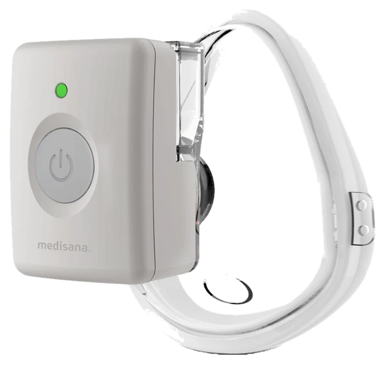 medisana Inhalator IN 705 Freihand für Atemwege inkl. Maske & Mundstück, 1er