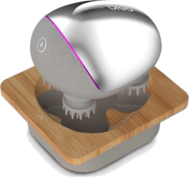 Breo Tragbarer Mini-Kopfmassager: IPX7 Wasserdicht