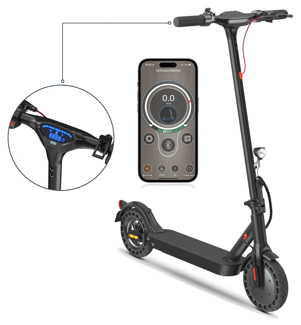 E9TMax 500W 10" E-Scooter Mit Straßenzulassung (ABE,eKFV)