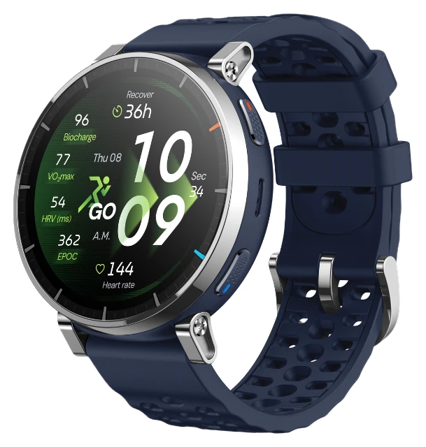 Amazfit Smartwatch Active 3 Premium: Atlas Blau