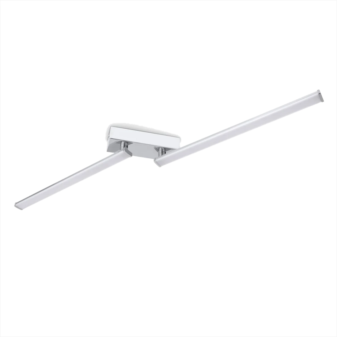 teppich.de LED-Deckenleuchte Dion chrom