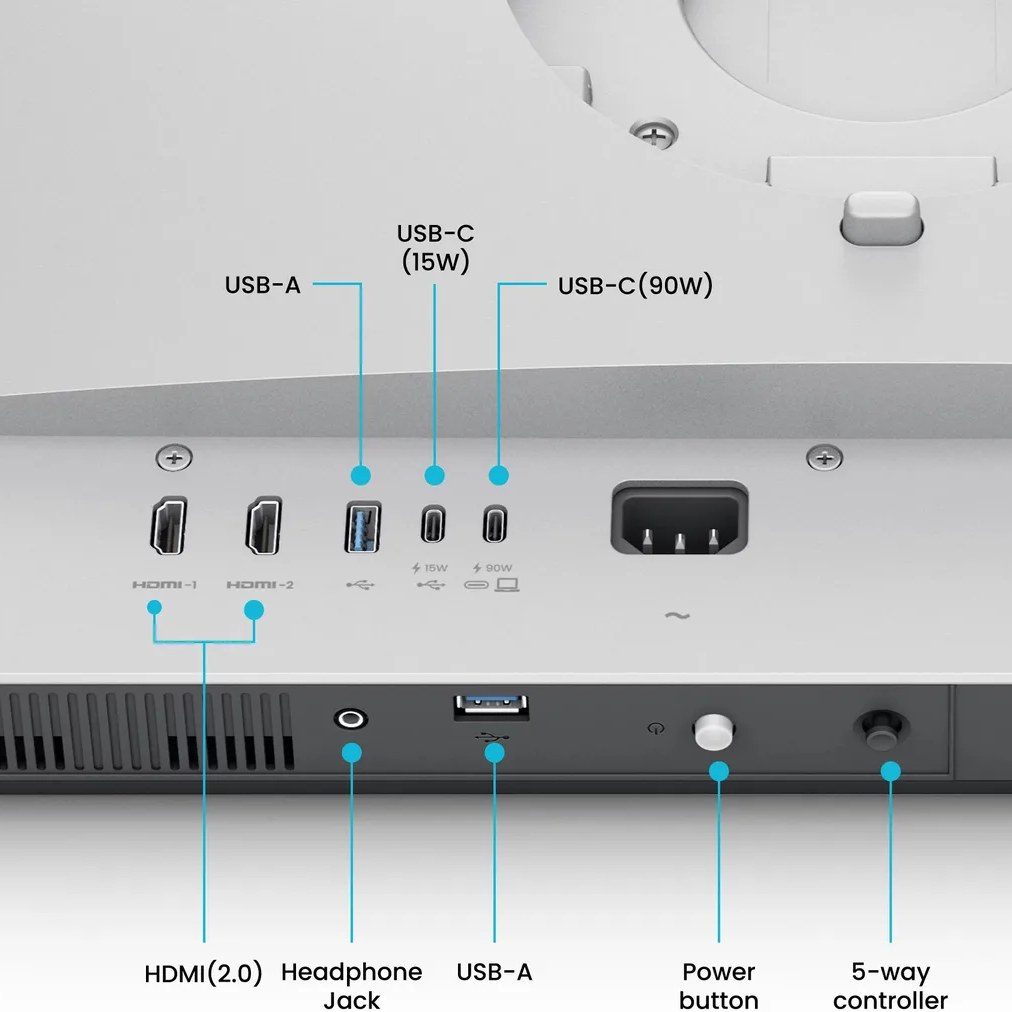 BenQ 68,6cm MA270UP 16:9 USB-C/HDMI silv. lift/piv UHD