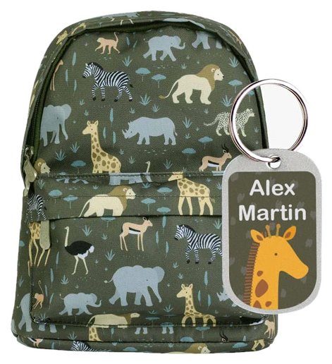 Stikets Personalisierbarer Mini-Rucksack Galaxy