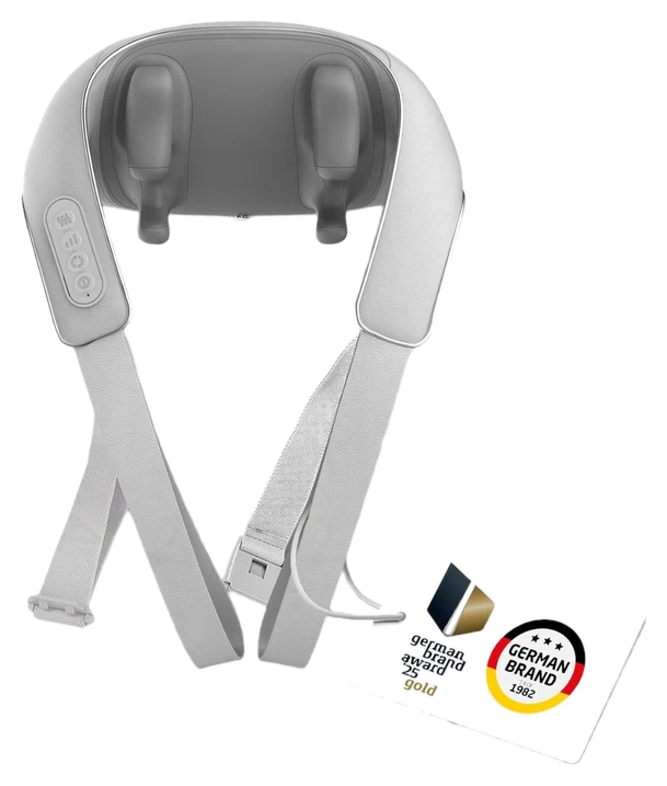 Medisana NM 990 Kabelloses Nackenmassagegerät 1 Stück Grau mit Wärmefunktion