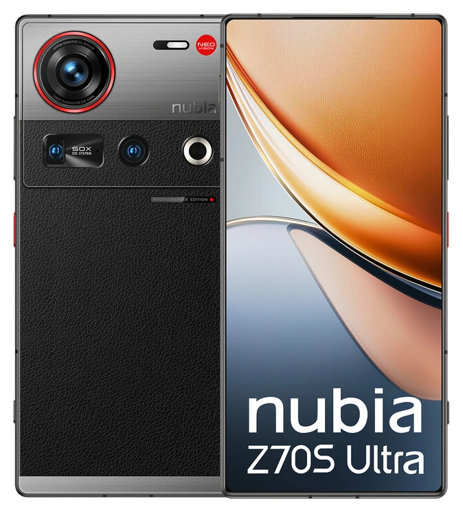 nubia Z70S Ultra 5G Smartphone ohne SIM-Lock Schwarz 16+512G