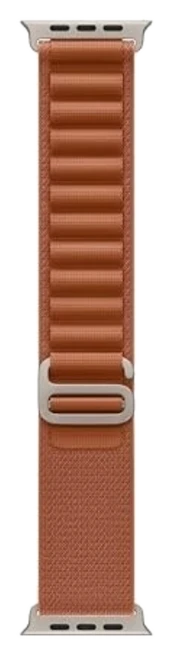 Apple Watch Alpine Loop Fitness Armband in Terrakotta Farbe
