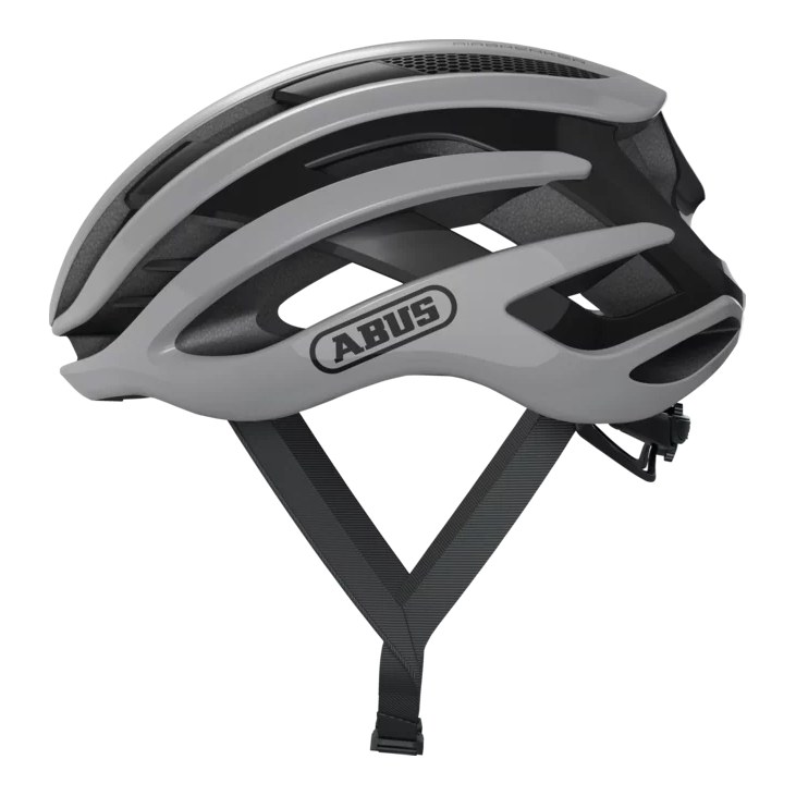 ABUS AIRBREAKER race grey S Fahrradhelm