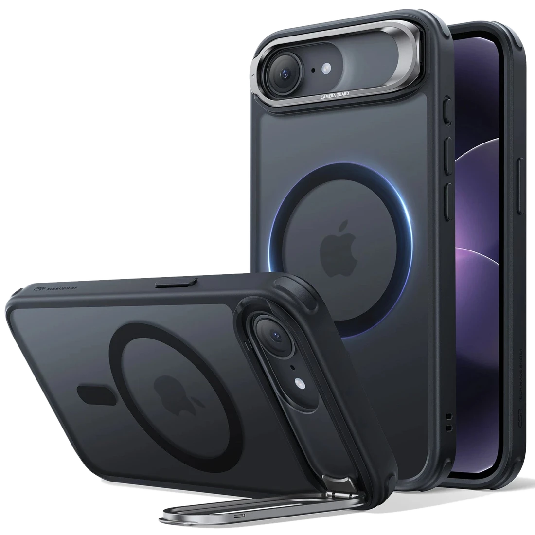 ESR iPhone 17e Classic Hybrid Magnetic Case (Stash Stand)
