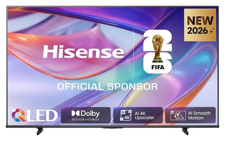 Hisense E7S 85-Zoll 4K UHD QLED Smart-TV HomeOS 9.5 Dolby Vision IQ HDR