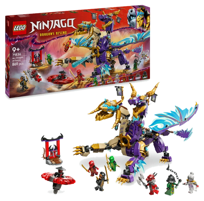 LEGO 71836 Arc Drache des Fokus Ninjago Bauset
