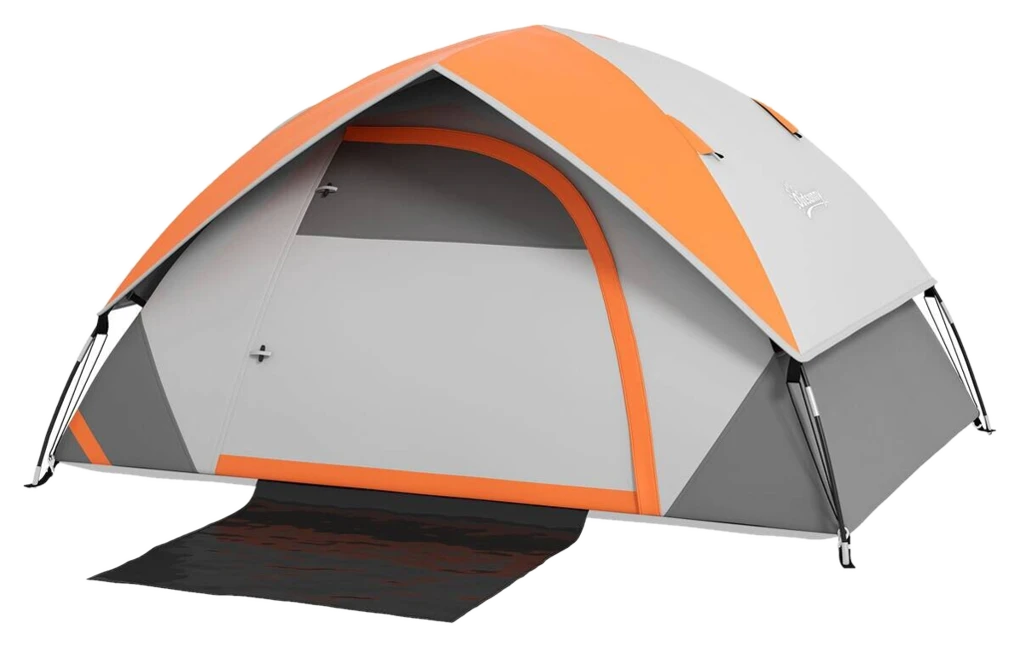 Outsunny Campingzelt rot Polyester