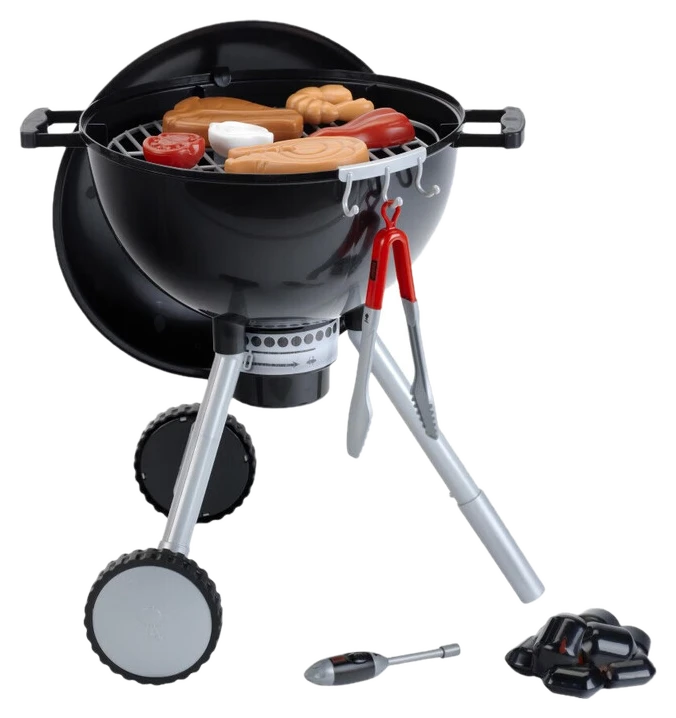 Theo Klein Kinder-Grill Weber Kugelgrill One Touch Premium mit Licht & Sound