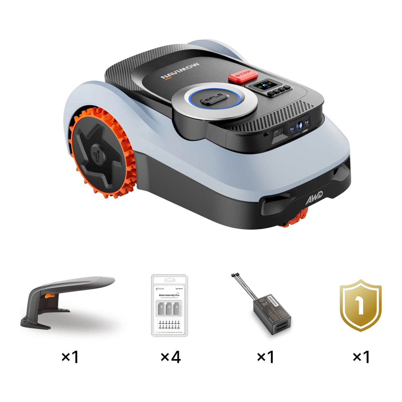 Navimow DE i210 LiDAR Pro – Rundum-sorglos-Paket Ultra