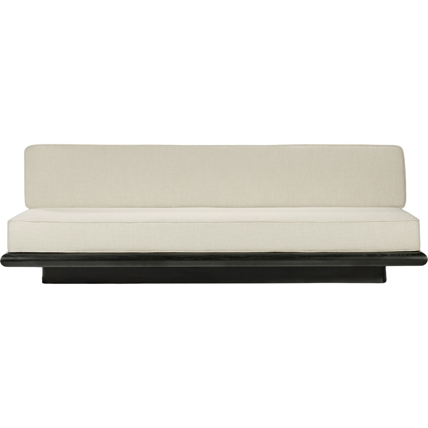 Dreisitzer Sofas Ono Sofa 234 cm – beige – Tulpenholz