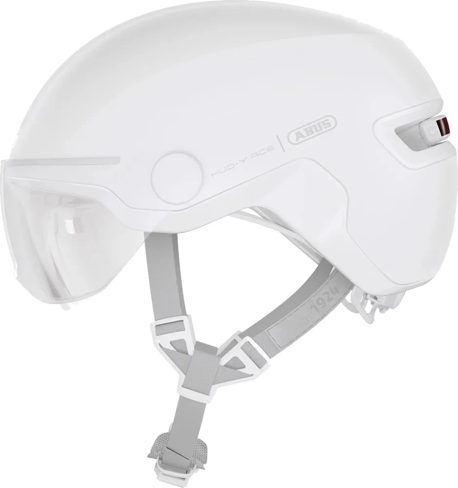 ABUS HUD-Y ACE pure white S Fahrradhelm