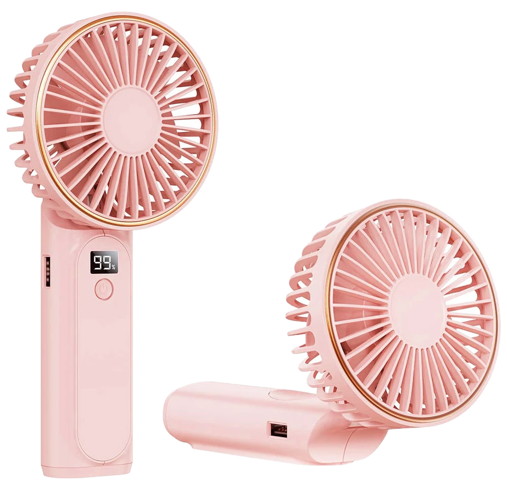 Tragbarer Ventilator Techsuit M12, Rosa