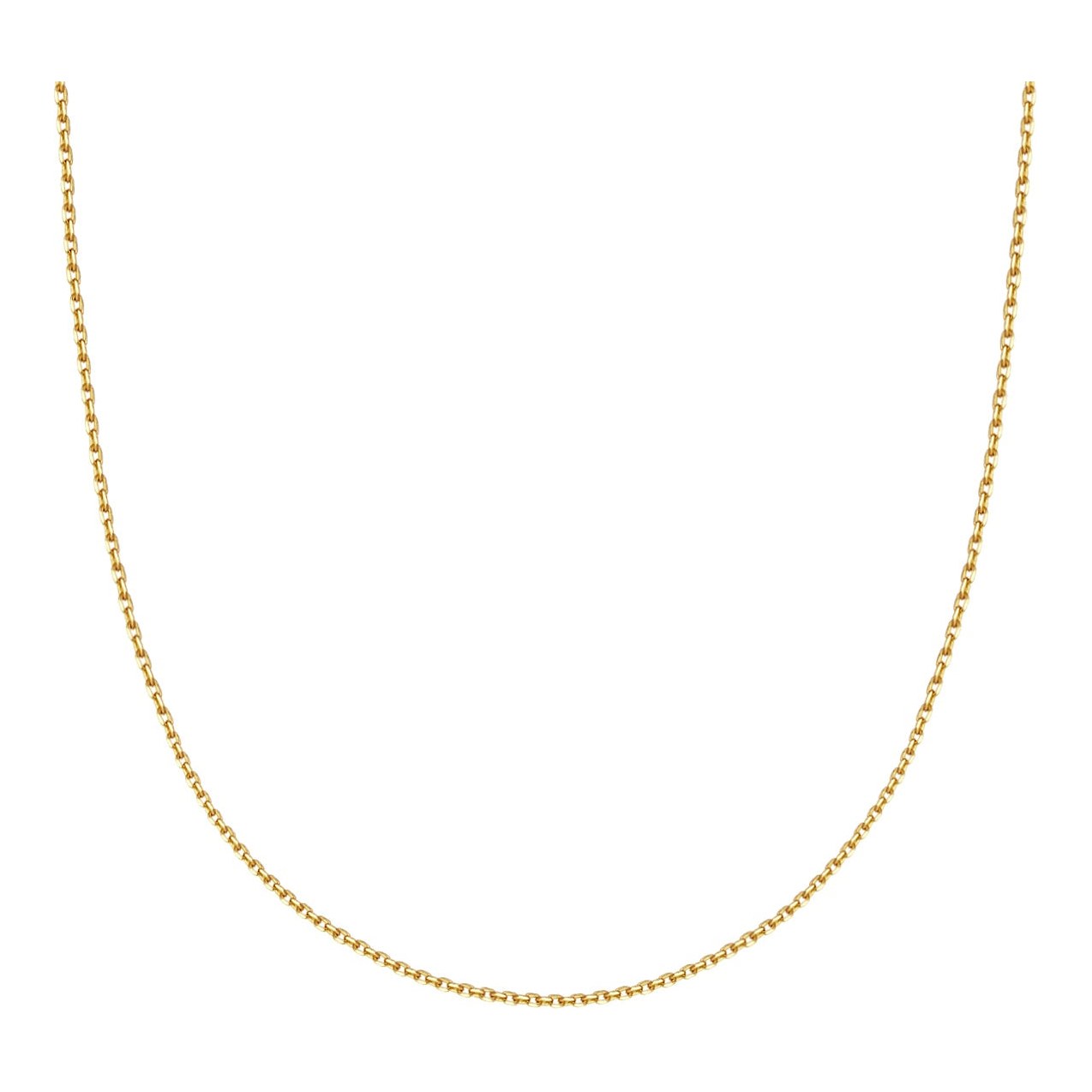 Hey Happiness Pristine Halskette Solid Gold