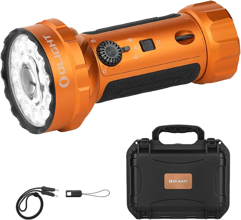 Olight Marauder Mini 2 Kompakte Taschenlampe Orange