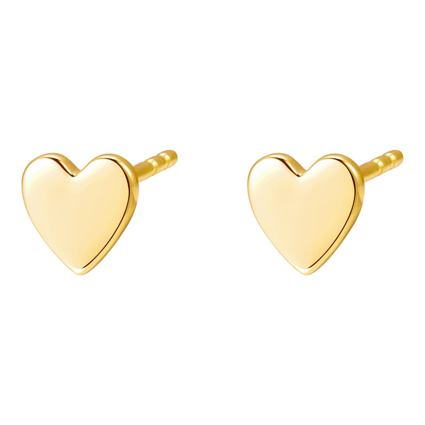 Hey Happiness Compassion Ohrstecker 14K Gold