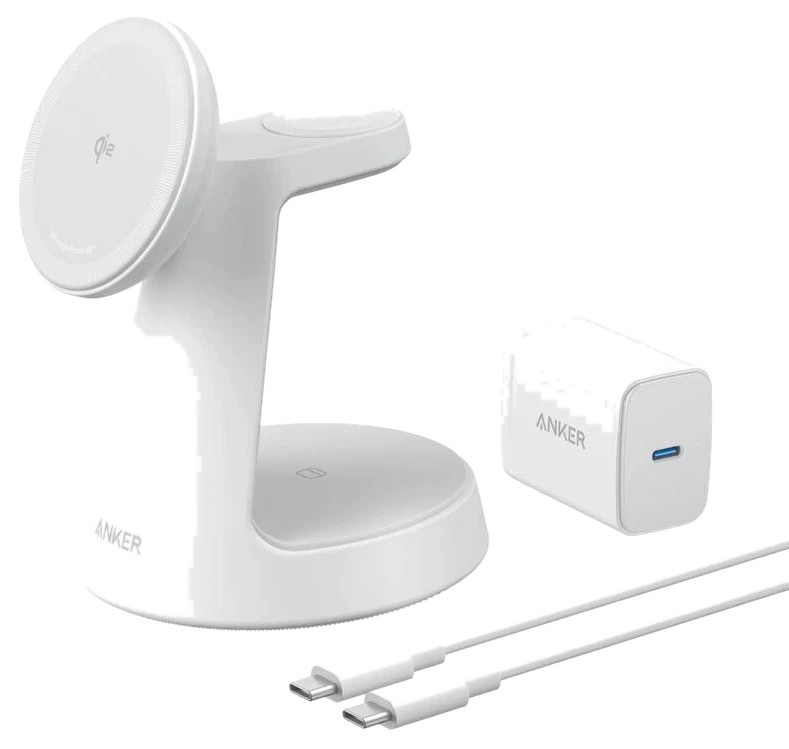 Anker MagGo 3in1 Wireless Netzladegerät