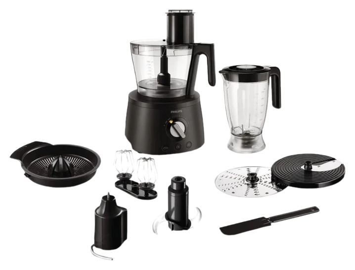 Philips Avance Collection Küchenmaschine HR7776/90, 3-in-1 Kompaktkonzept