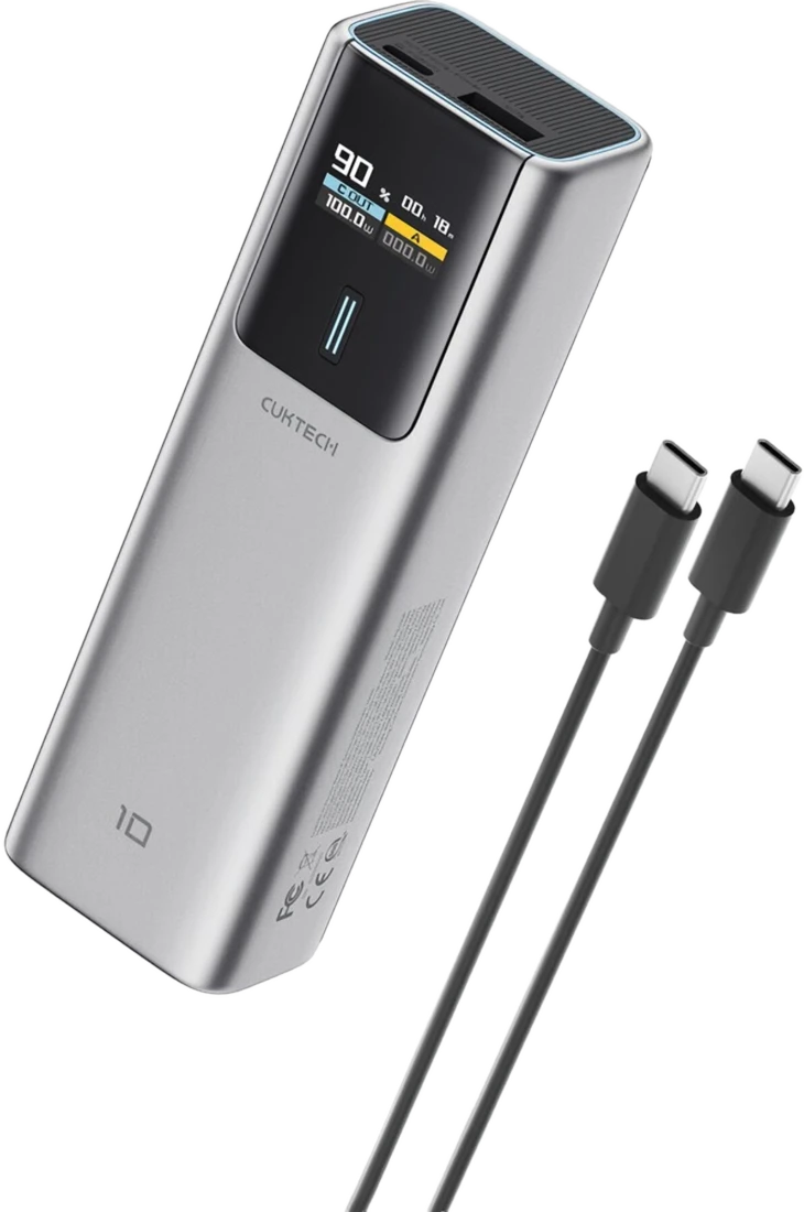 Externer Akku Cuktech – 10000mAh, 1 x