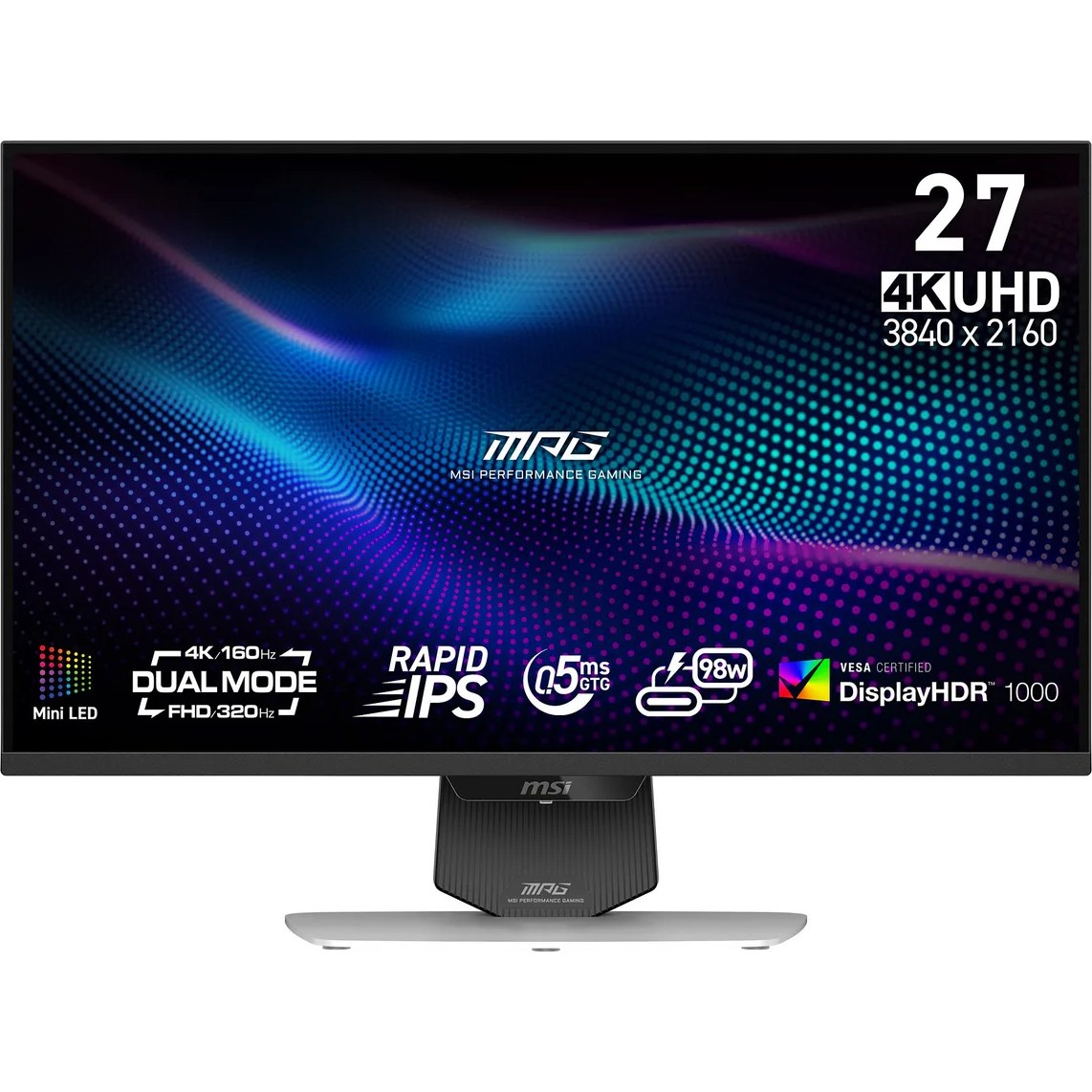 MSI MPG 274URDFWDE E16M computer monitor