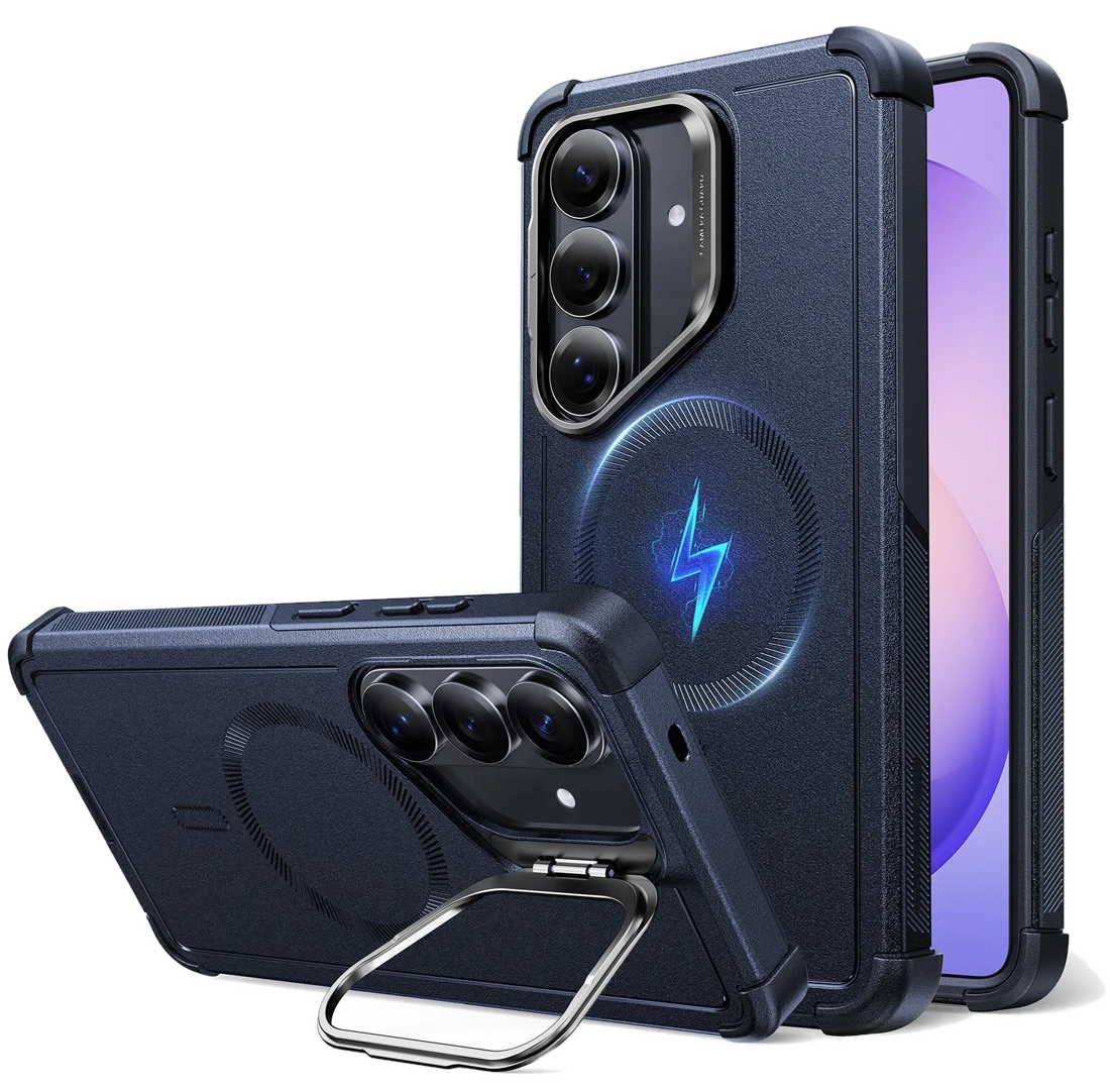 ESR Galaxy S26 Cyber Tough Magnetic Case (Stash Stand)
