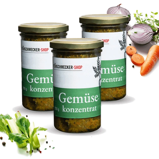 Feinschmecker-Shop Gemüsekonzentrat – 3er-Set