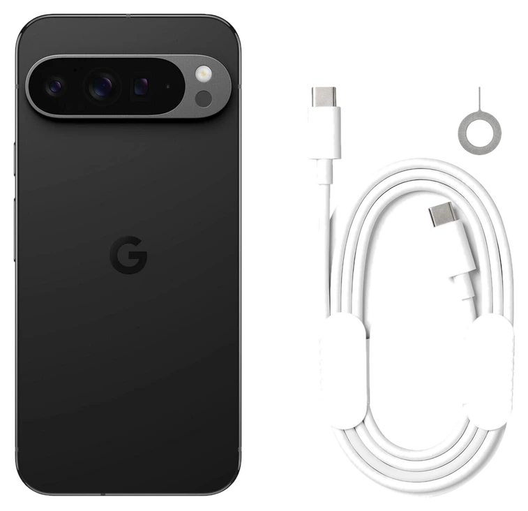 Google Pixel 9 Pro XL Smartphone 256GB im klassischen Schwarz