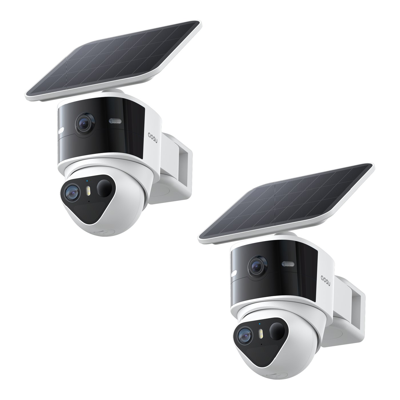 aosu | SECURITY SolarCam T2 Pro – 2 Stücke