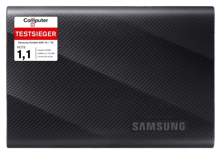 Samsung Externe SSD 1TB T9 Tragbar